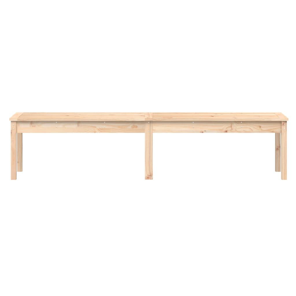 Hagebenk 2 seter 203,5x44x45 cm heltre furu