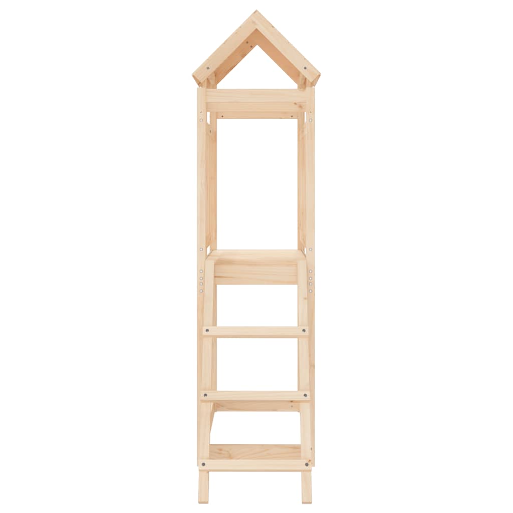 Utendørs lekesett 53x110x214 cm heltre furu