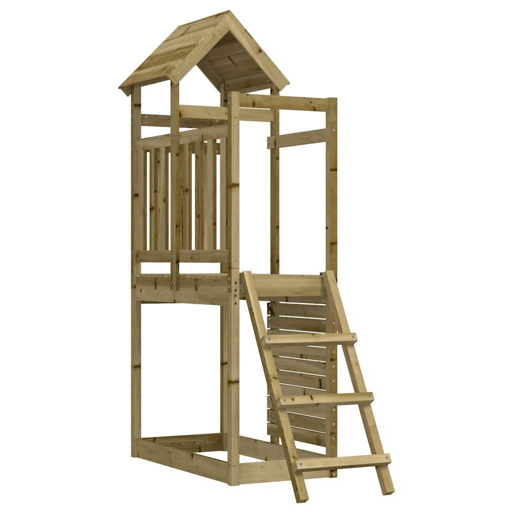 Utendørs lekesett 52,5x110,5x214 cm impregnert furu