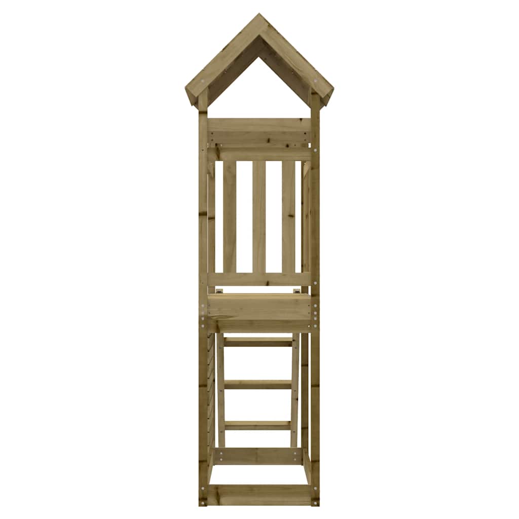 Utendørs lekesett 52,5x110,5x214 cm impregnert furu