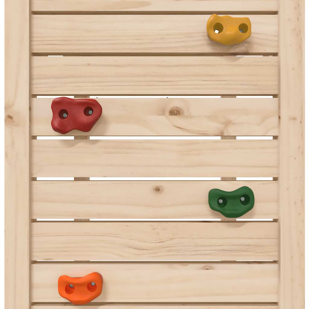 Leketårn med katrevegg 53x110,5x214 cm heltre furu
