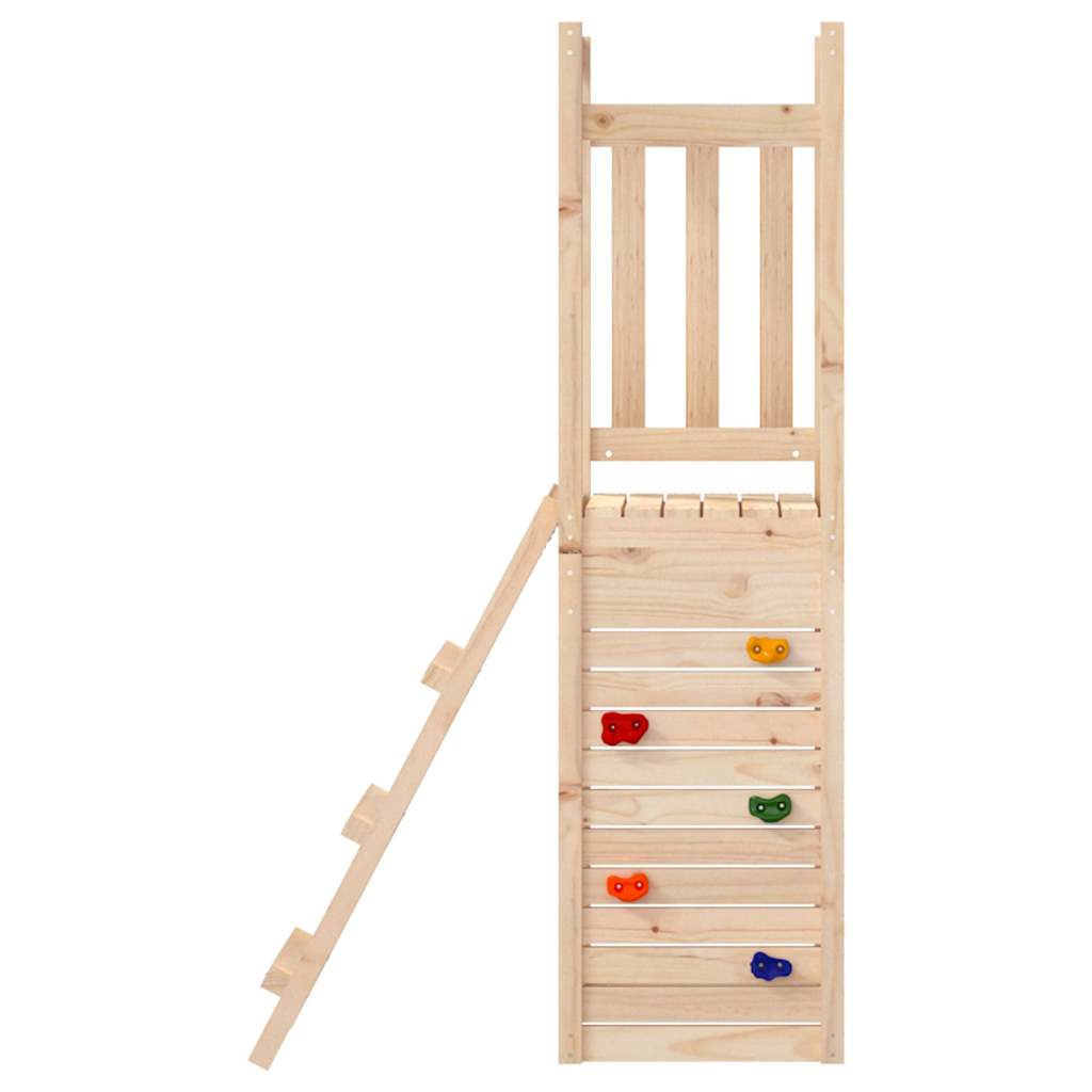Utendørs lekesett 53x46,5x169 cm heltre furu