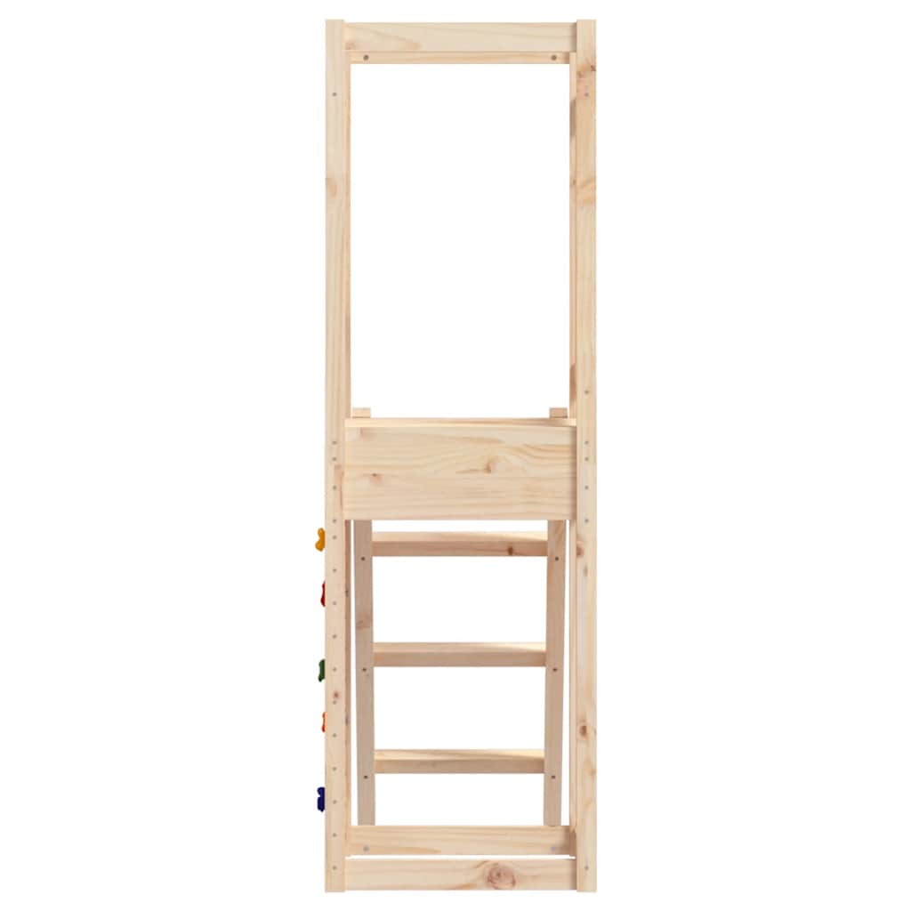 Utendørs lekesett 53x46,5x169 cm heltre furu