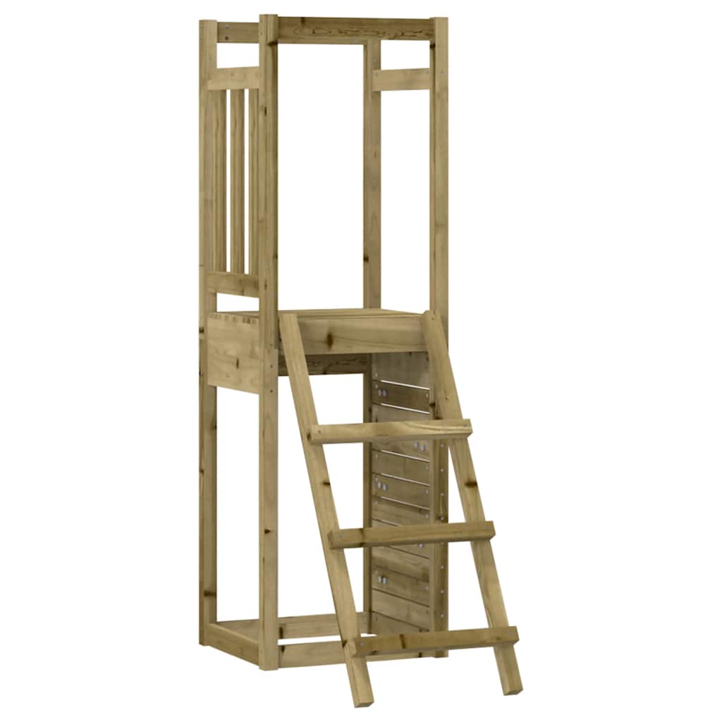 Utendørs lekesett 53x46,5x169 cm impregnert furu