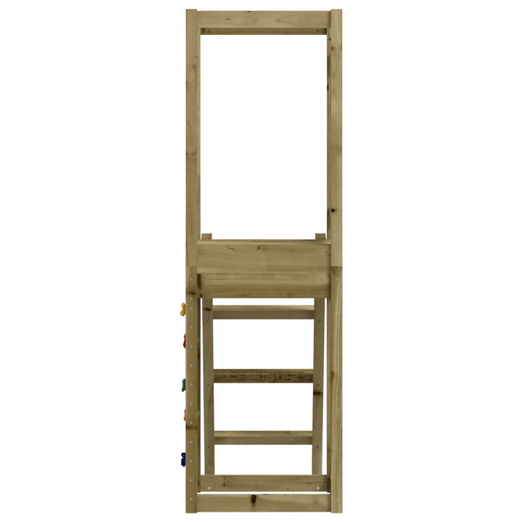 Utendørs lekesett 53x46,5x169 cm impregnert furu