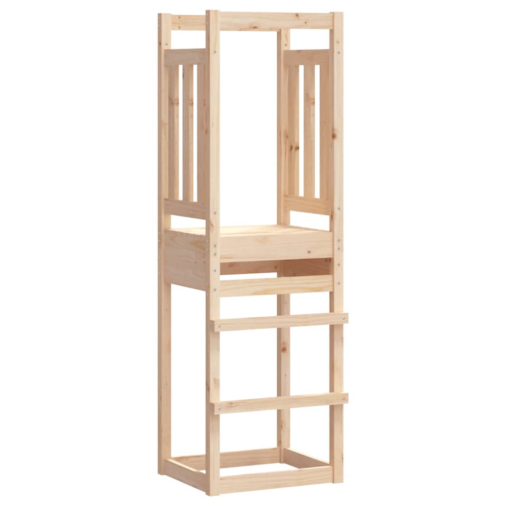 Leketårn 53x46,5x169 cm heltre furu