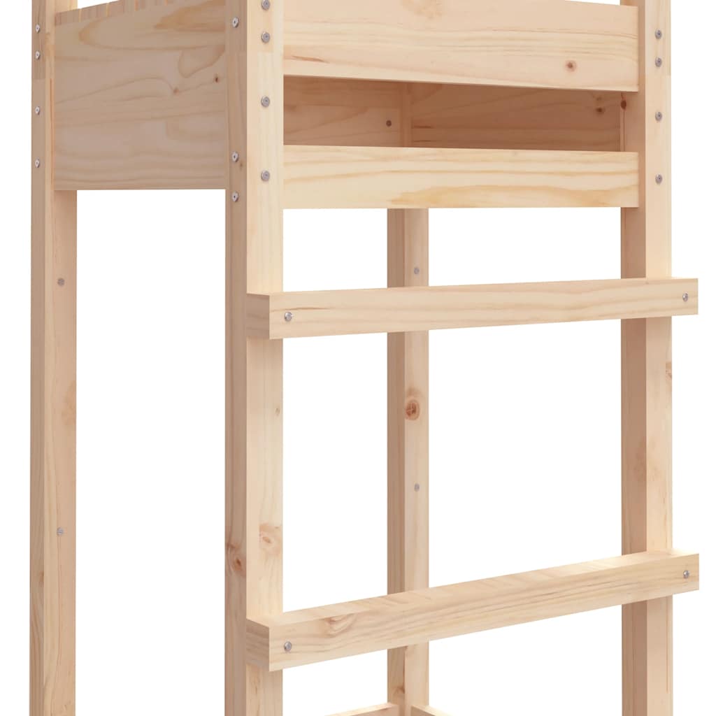Leketårn 53x46,5x169 cm heltre furu