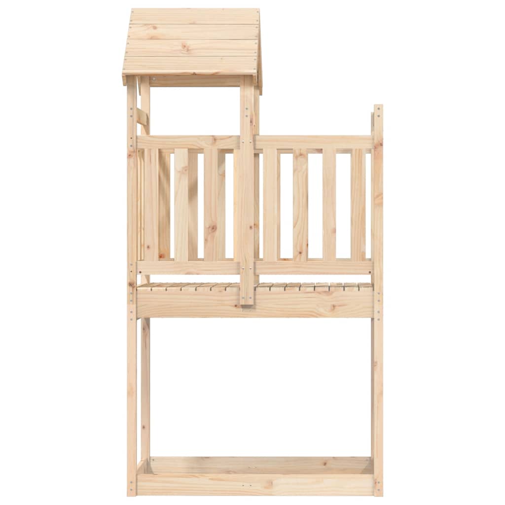 Leketårn 52,5x110,5x214 cm heltre furu