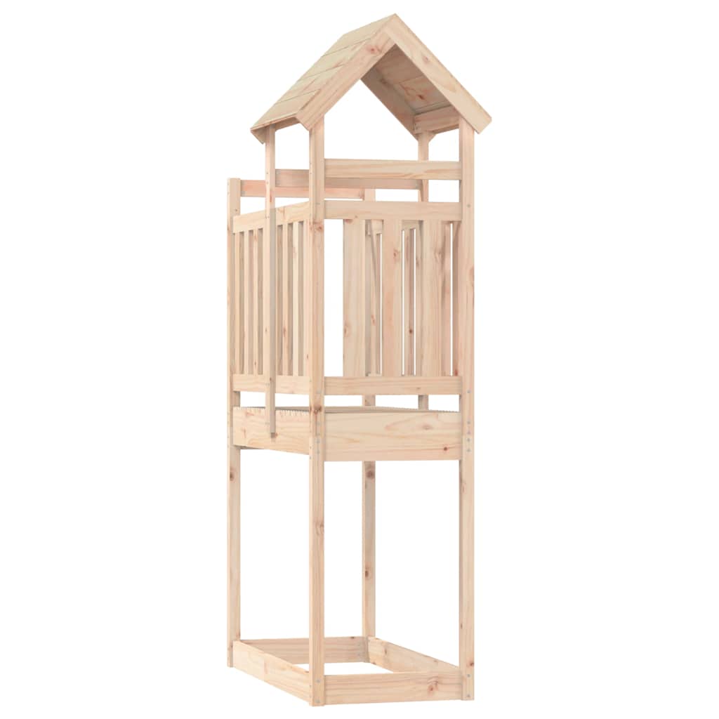 Leketårn 52,5x110,5x214 cm heltre furu