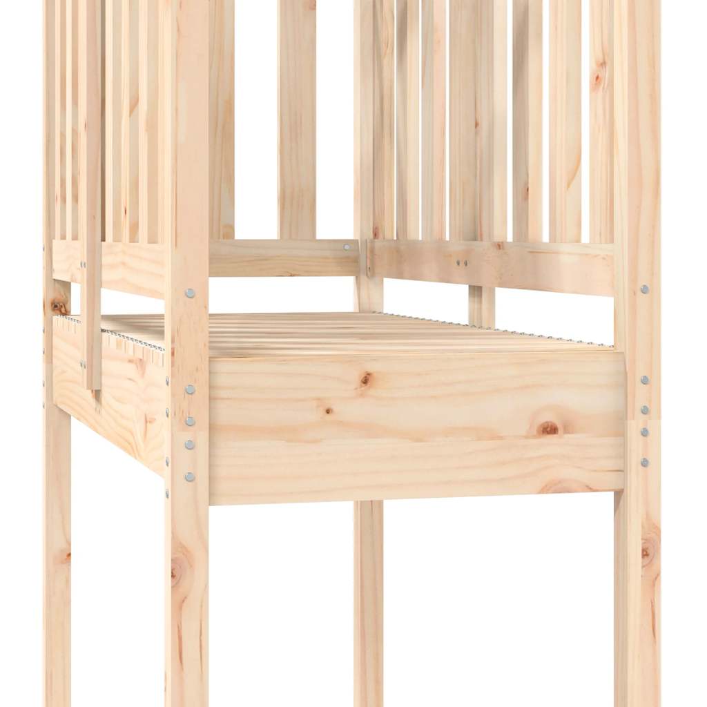 Leketårn 52,5x110,5x214 cm heltre furu