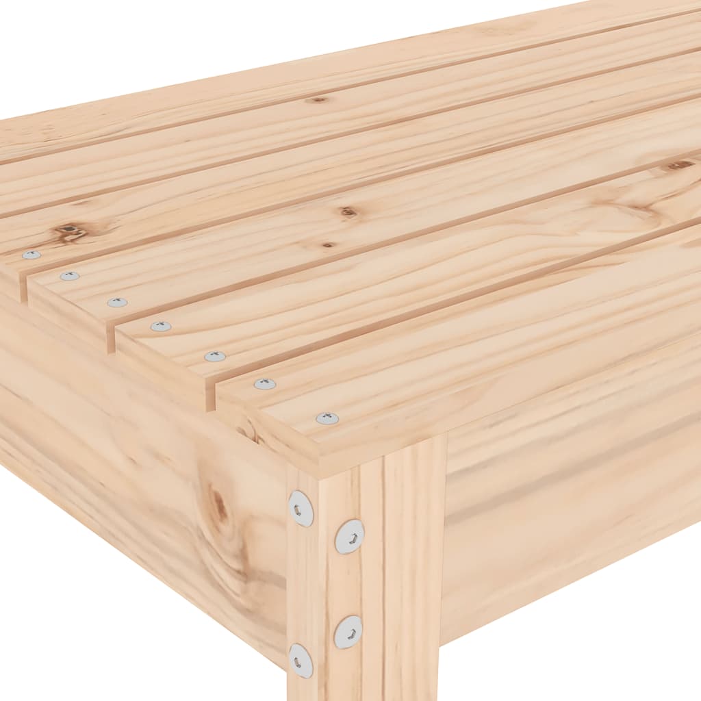 Hagebenk 80x38x45 cm heltre furu