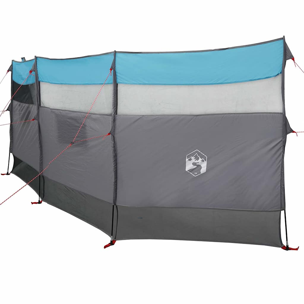 Vindskjerm for camping blå 510x153 cm vanntett