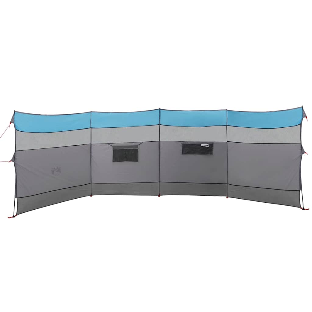 Vindskjerm for camping blå 510x153 cm vanntett