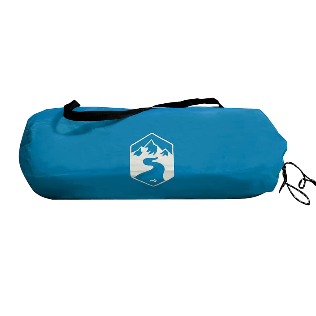 Vindskjerm for camping blå 344x120 cm vanntett