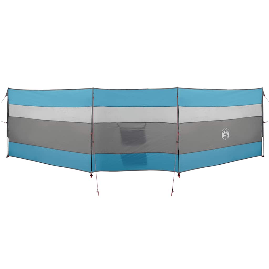 Vindskjerm for camping blå 508x130 cm vanntett