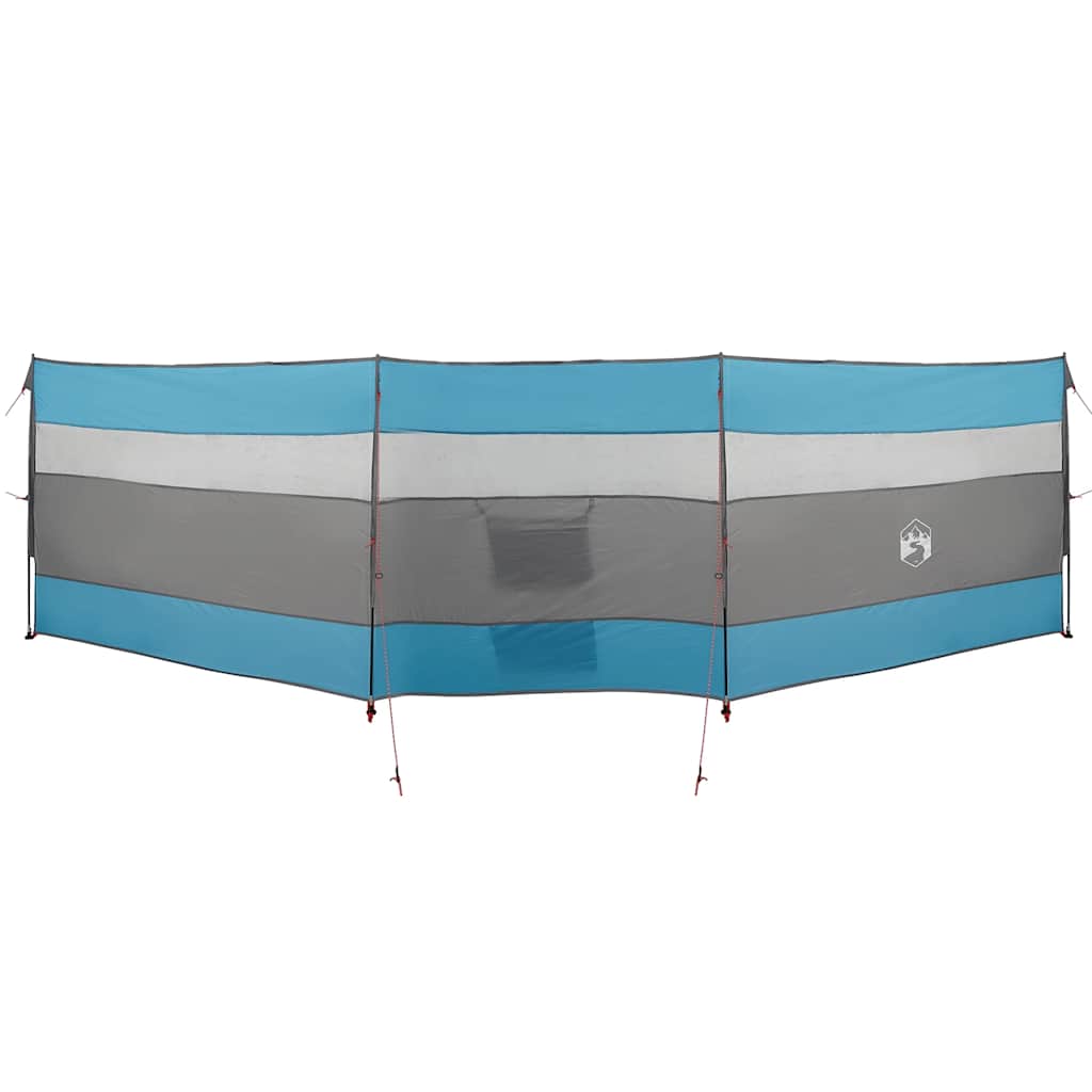 Vindskjerm for camping blå 508x130 cm vanntett