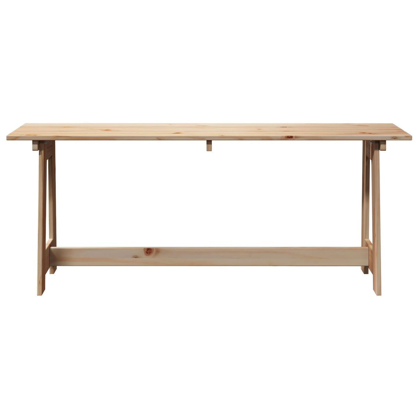 Utendørs Benk 119x35x47 cm Massivt Furutre
