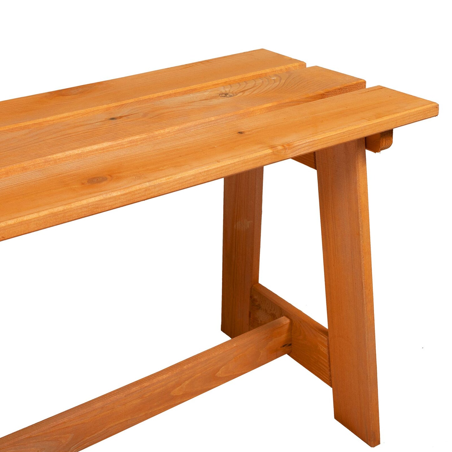 Utendørsbenk Akasie 119x35x47 cm Solid Tre Furu