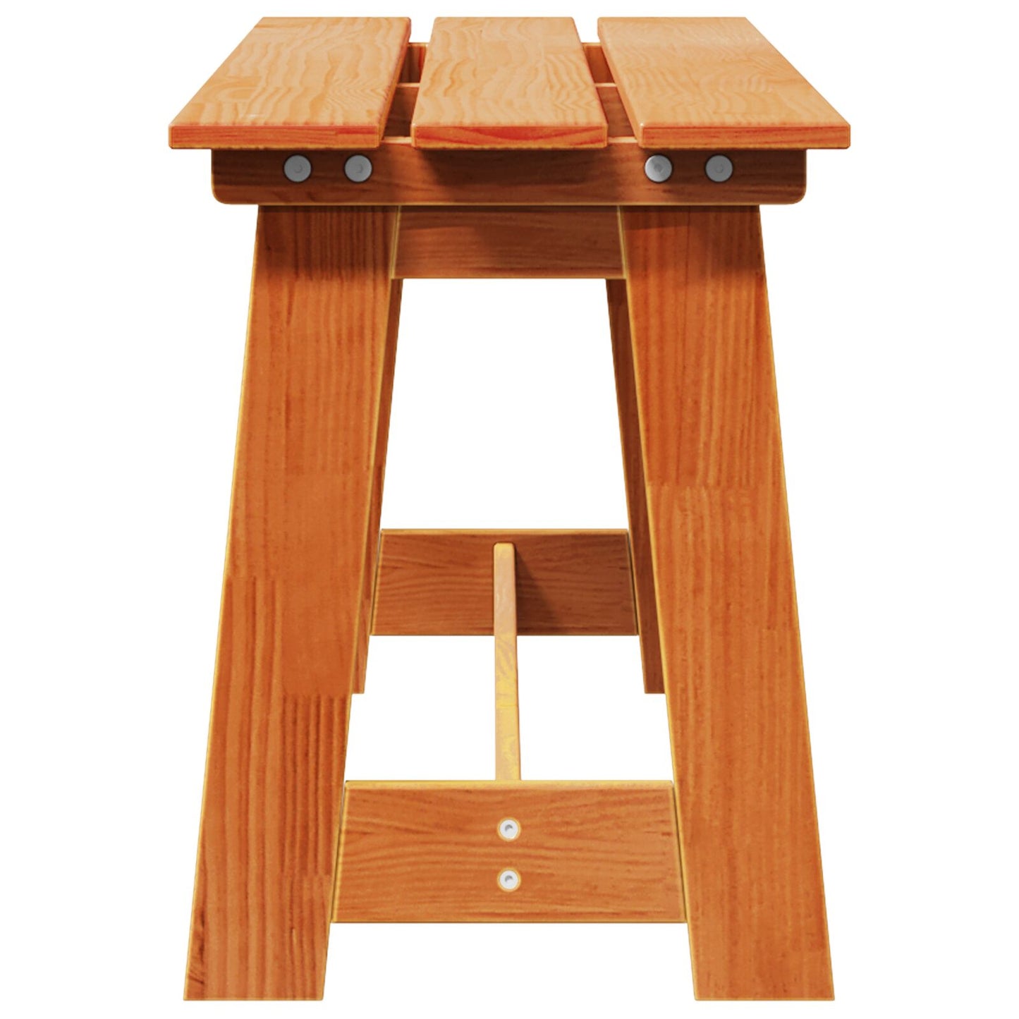 Utendørsbenk Akasie 119x35x47 cm Solid Tre Furu
