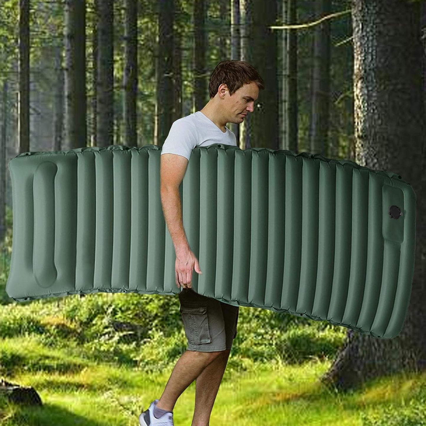Outpro luftmadrass med veske