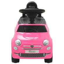 Gåbil Fiat 500 rosa