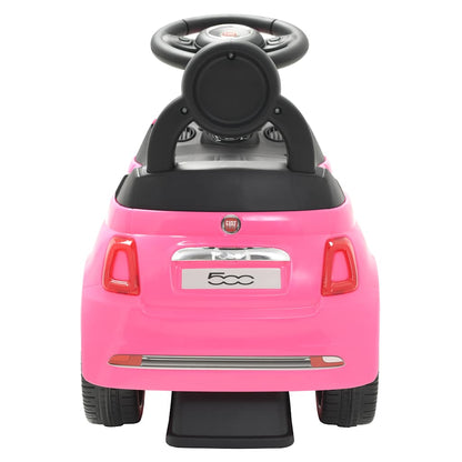Gåbil Fiat 500 rosa