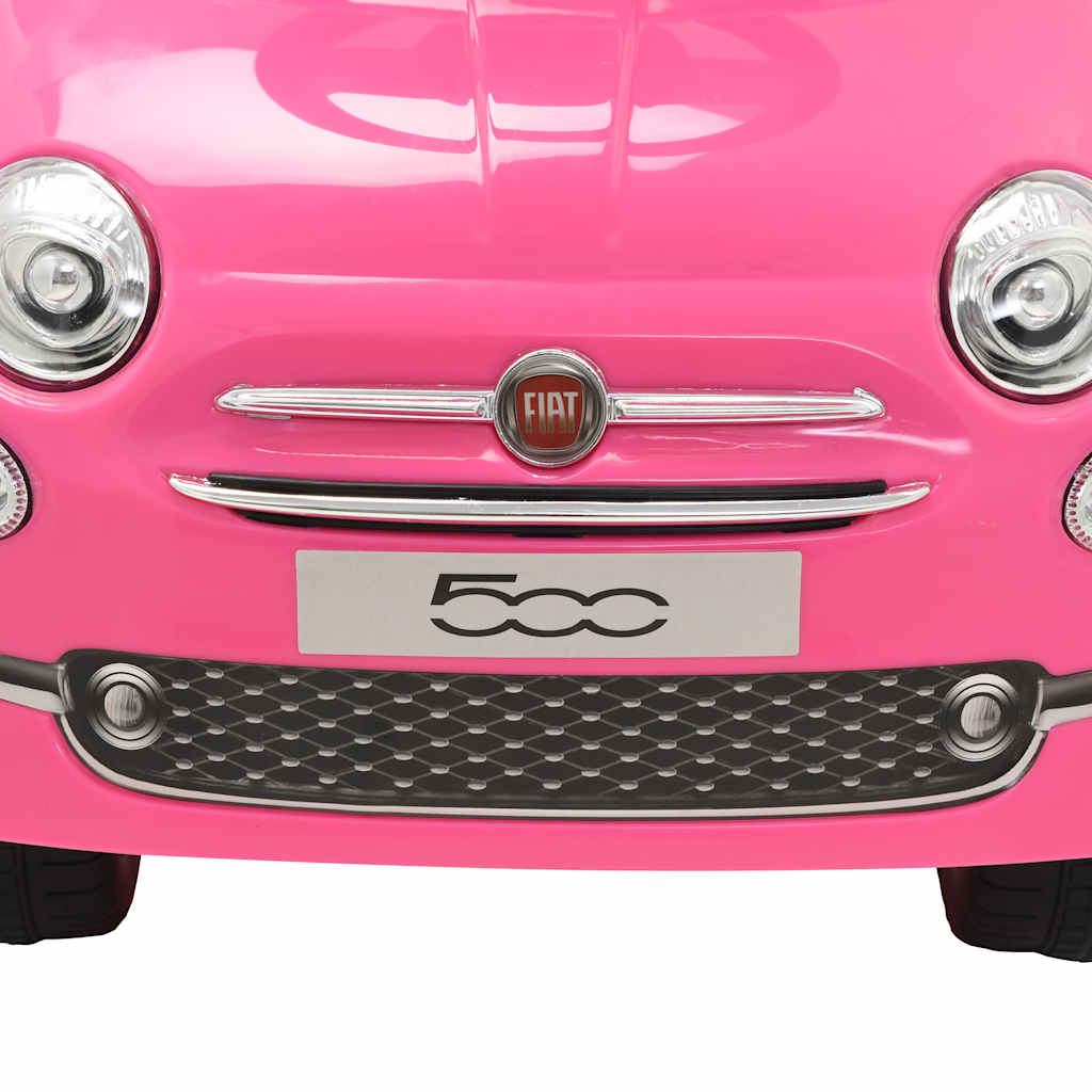 Gåbil Fiat 500 rosa