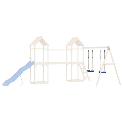 Huskeseter med tau 2 stk blå 37x15 cm polyeten