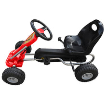 Pedal-go-kart rød