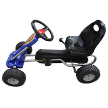 Pedal-go-kart blå