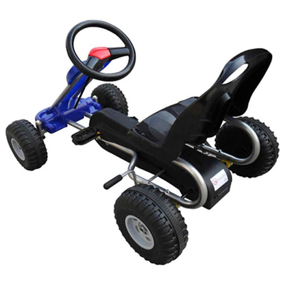 Pedal-go-kart blå