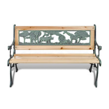 Hagebenk for barn 84 cm tre