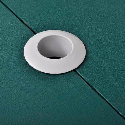 Sammenleggbart campingbord 4 krakker aluminium ekstra lysegrønn