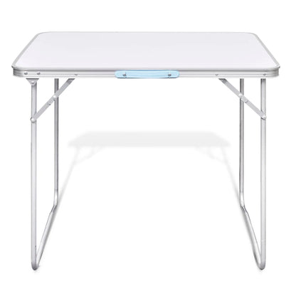 Camping Klappbord med Metallramme 80 x 60 cm