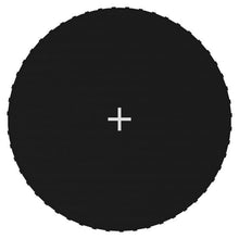 Hoppematte stoff svart for 3,05 m rund trampoline