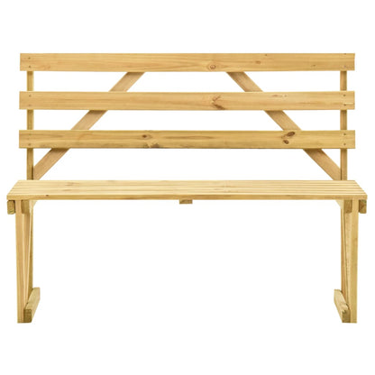 Hagebenk 120 cm impregnert furu