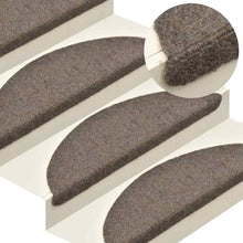 Selvklebende trappematter 10 stk 65x21x4cm kremhvit