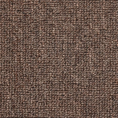 Selvklebende trappematter 10 stk 56x17x3 cm kaffebrun