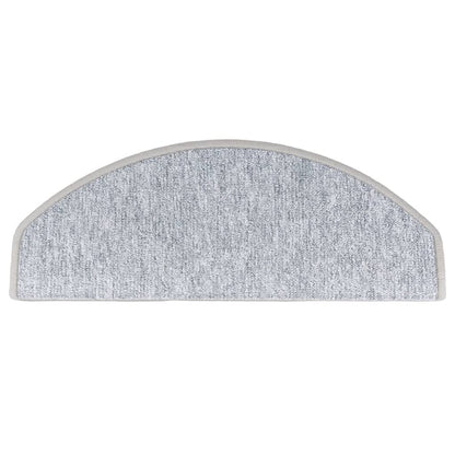 Selvklebende trappematter 10 stk 65x24x4 cm lysegrå