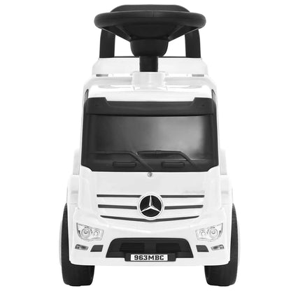 Gåbil Mercedes-Benz bil hvit