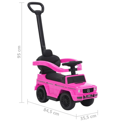 Gåbil C63 rosa