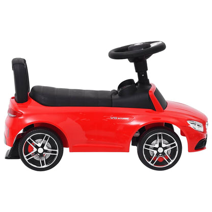 Gåbil Mercedes-Benz C63 rød