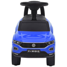 Gåbil Volkswagen T-Roc blå