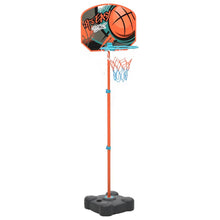 Bærbart basketballsett justerbart 109-141 cm
