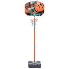Bærbart basketballsett justerbart 109-141 cm