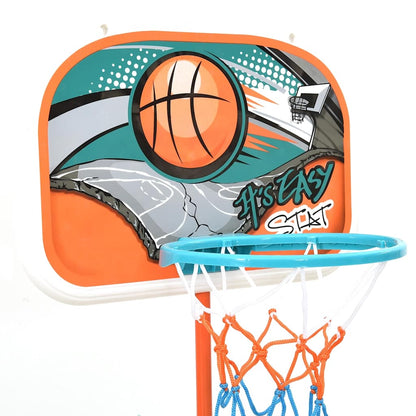 Bærbart basketballsett justerbart 133-160 cm