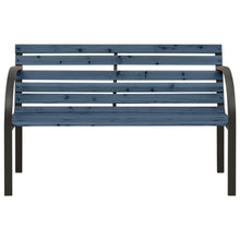 Hagebenk for barn 81 cm kinesisk gran grå