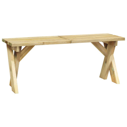 Hagebenk 110 cm impregnert furu