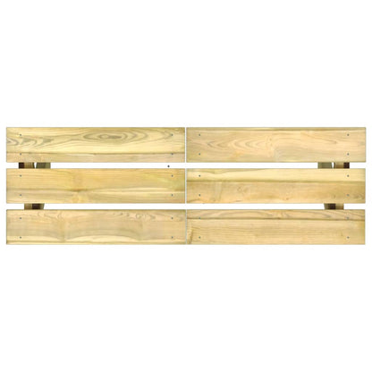 Hagebenk 110 cm impregnert furu