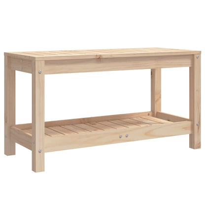 Hagebenk 82,5x35x45 cm heltre furu